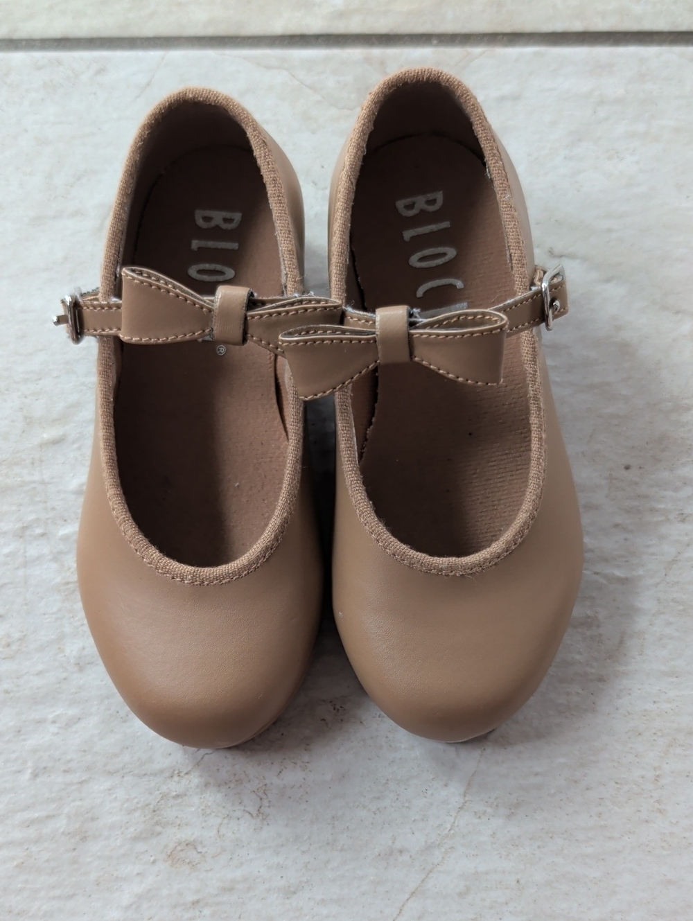 Bloch Girls Tan Tap Shoes
